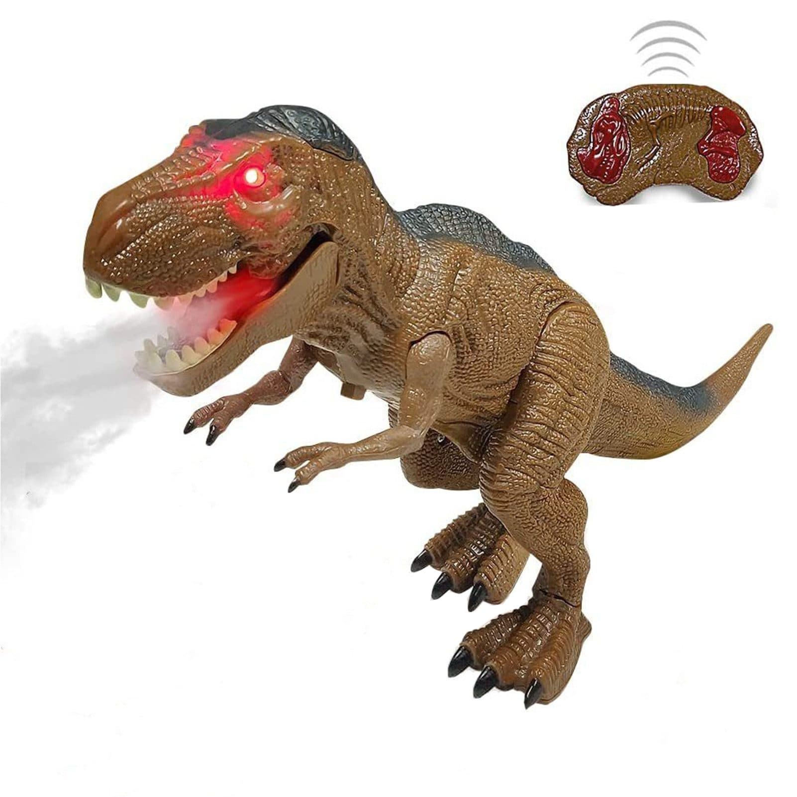 Esun Ferngesteuerter Dinosaurier mit LED, Brüllen & Sprühfunktion - Bild 2