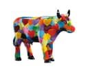 CowParade Dekofigur Heartstanding Cow - Miniatur aus Polyresin Bild 2