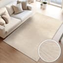 TT Home Teppich Beige Kurzflor Rechteckig Skandinavisch Bild 2