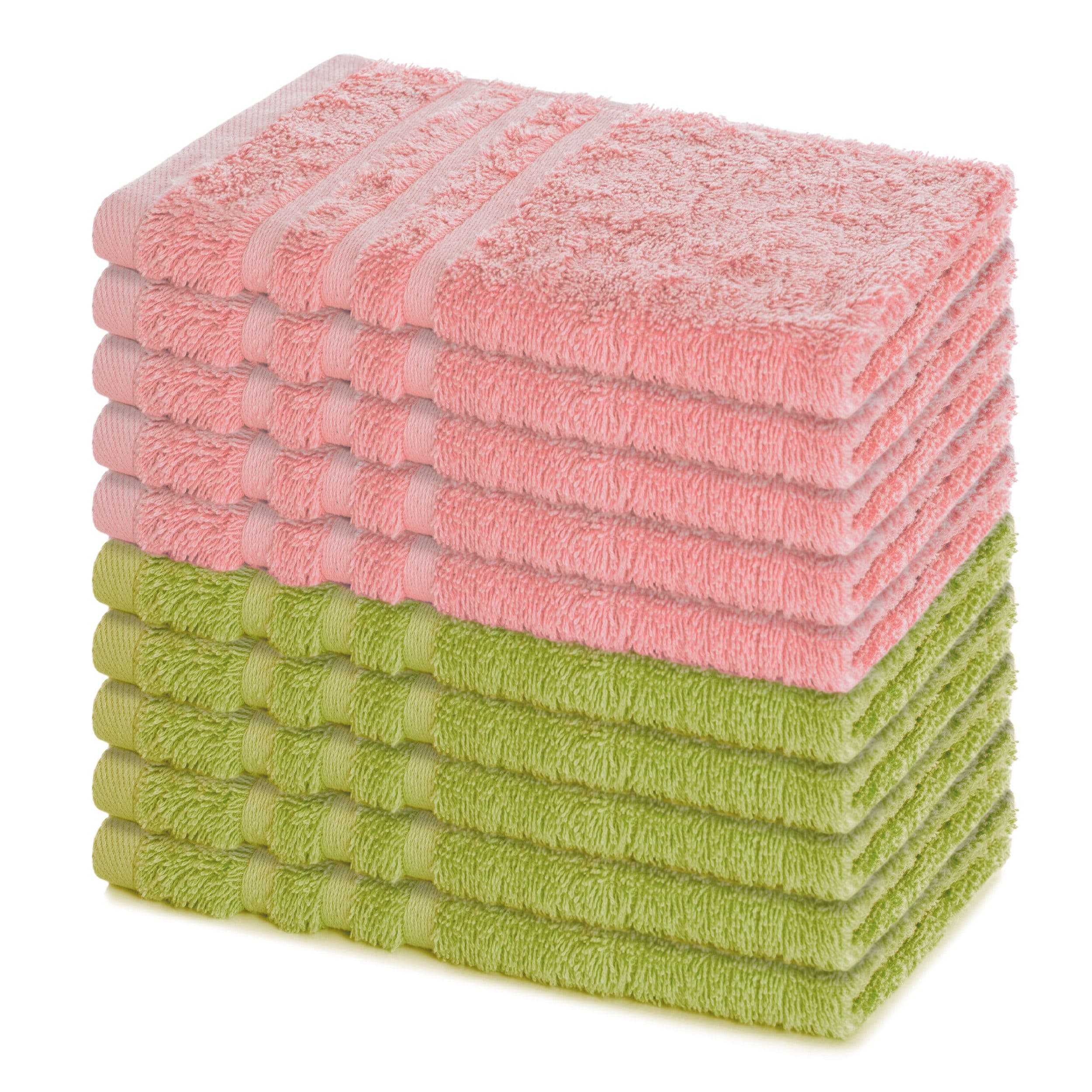 Lavea Gästehandtücher 10er Set 30x50 cm Frottee 500 g/m² - Bild 2