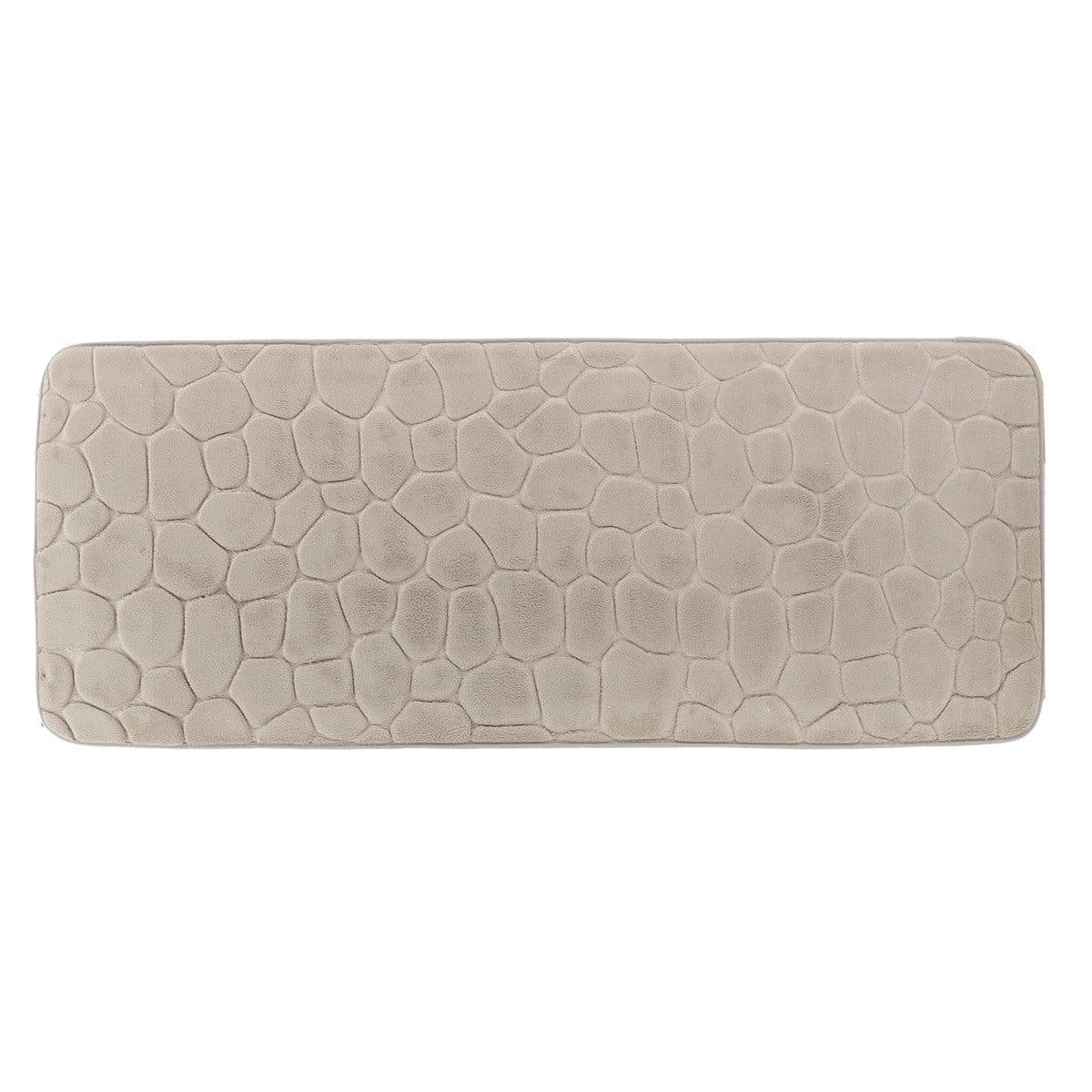 LikeKa Badematte 45x120 cm Polyester Beige