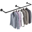 Youyijia Kleiderbügel Clothes Rack for Wall 140 cm Industrial Style Bild 2
