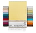 Beautex Spannbettlaken Jersey 160g/m² Gelb Bild 2