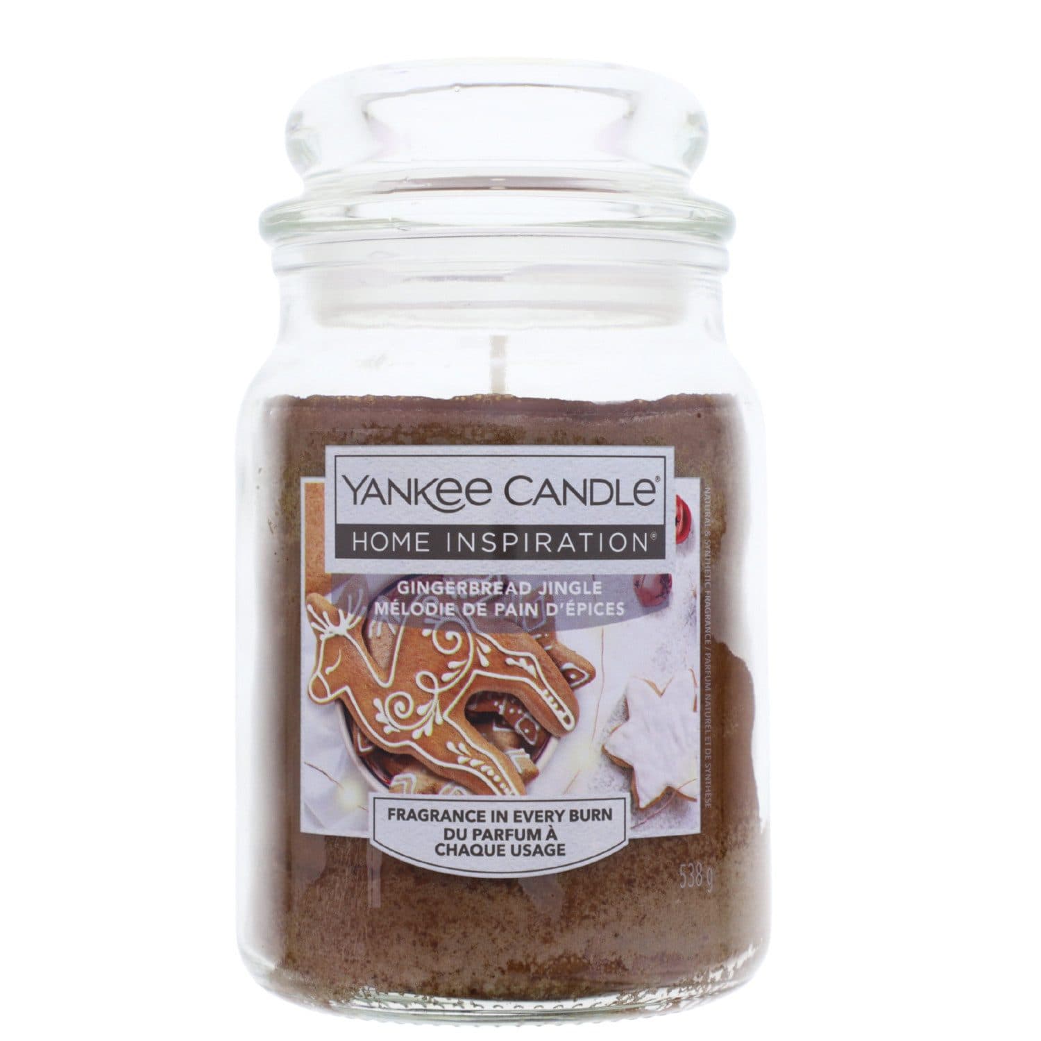Yankee Candle Duftkerze Gingerbread Jingle Lebkuchen Jingle 538g