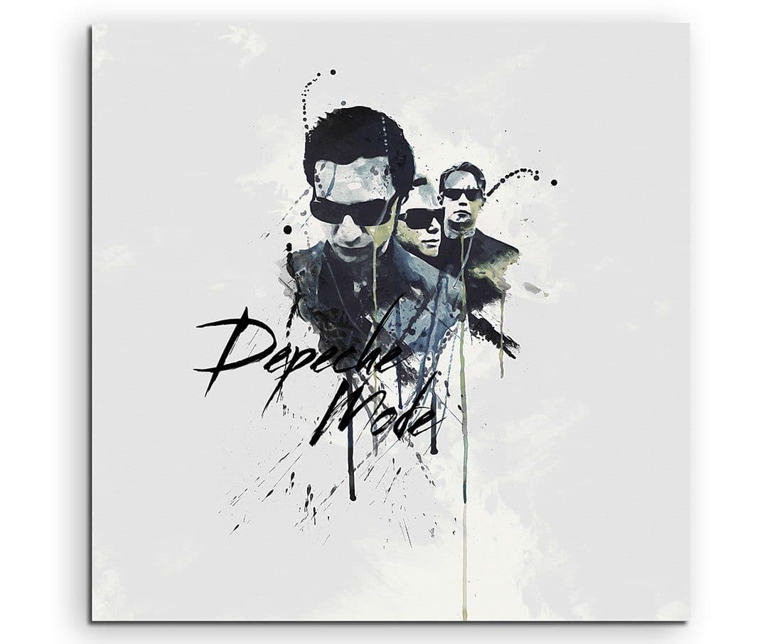 Sinus Art Leinwandbild Depeche Mode III 60x60cm - Bild 2