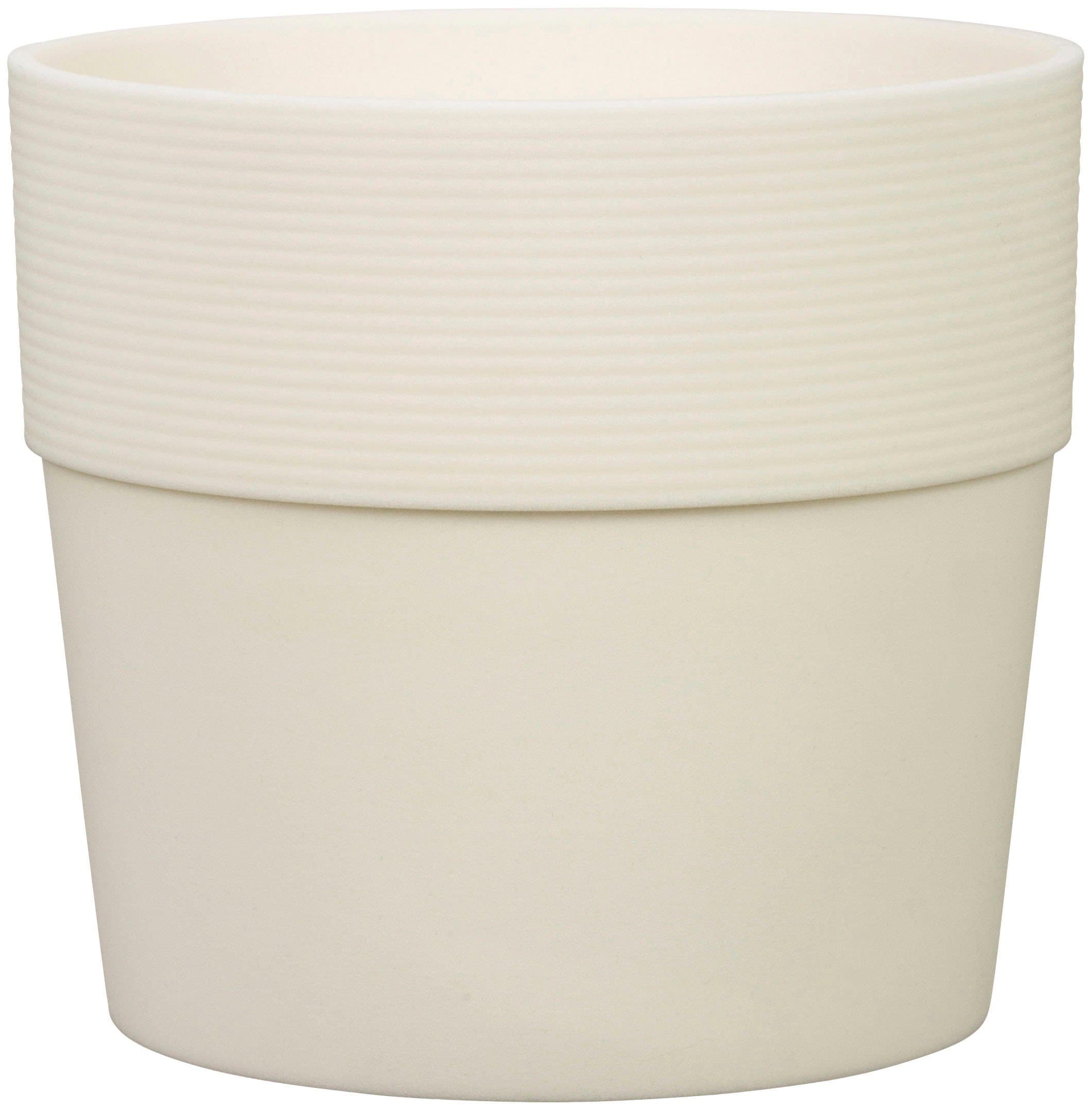 Scheurich Blumentopf BIANCO Beige Kunststoff 38x35,2 cm - Bild 2