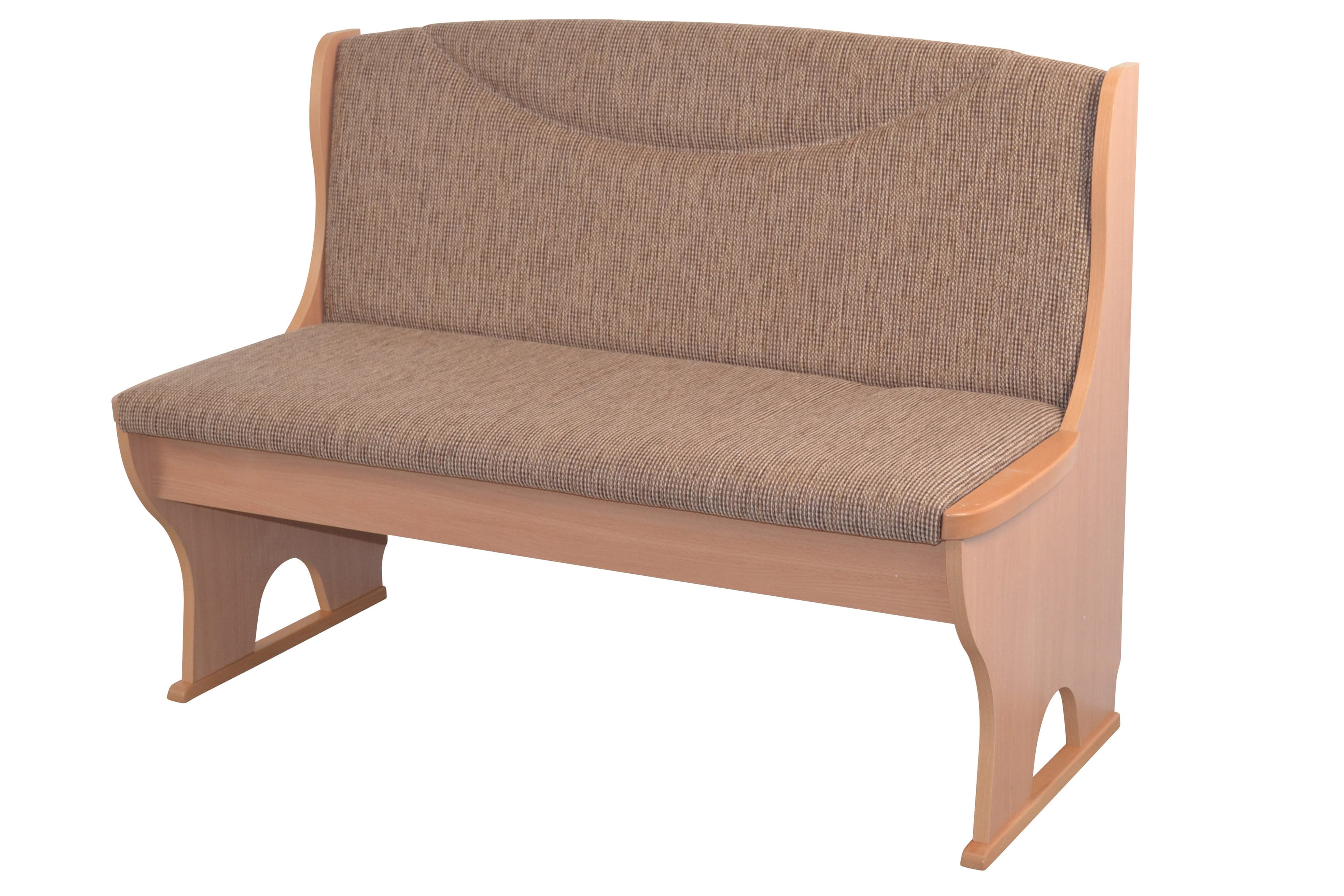 moebel-direkt-online Sitzbank 2Sitzer-Bank Beige Abriebfestigkeit