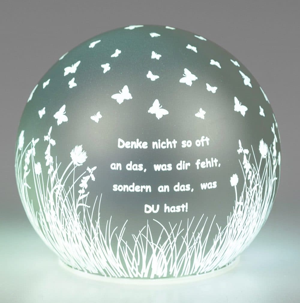 formano LED Dekolicht Kugel Salbei 10cm/12cm