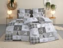 OTTO home Bettwäsche Nicholas Grau Microfaser 2-teilig Winter Bild 2