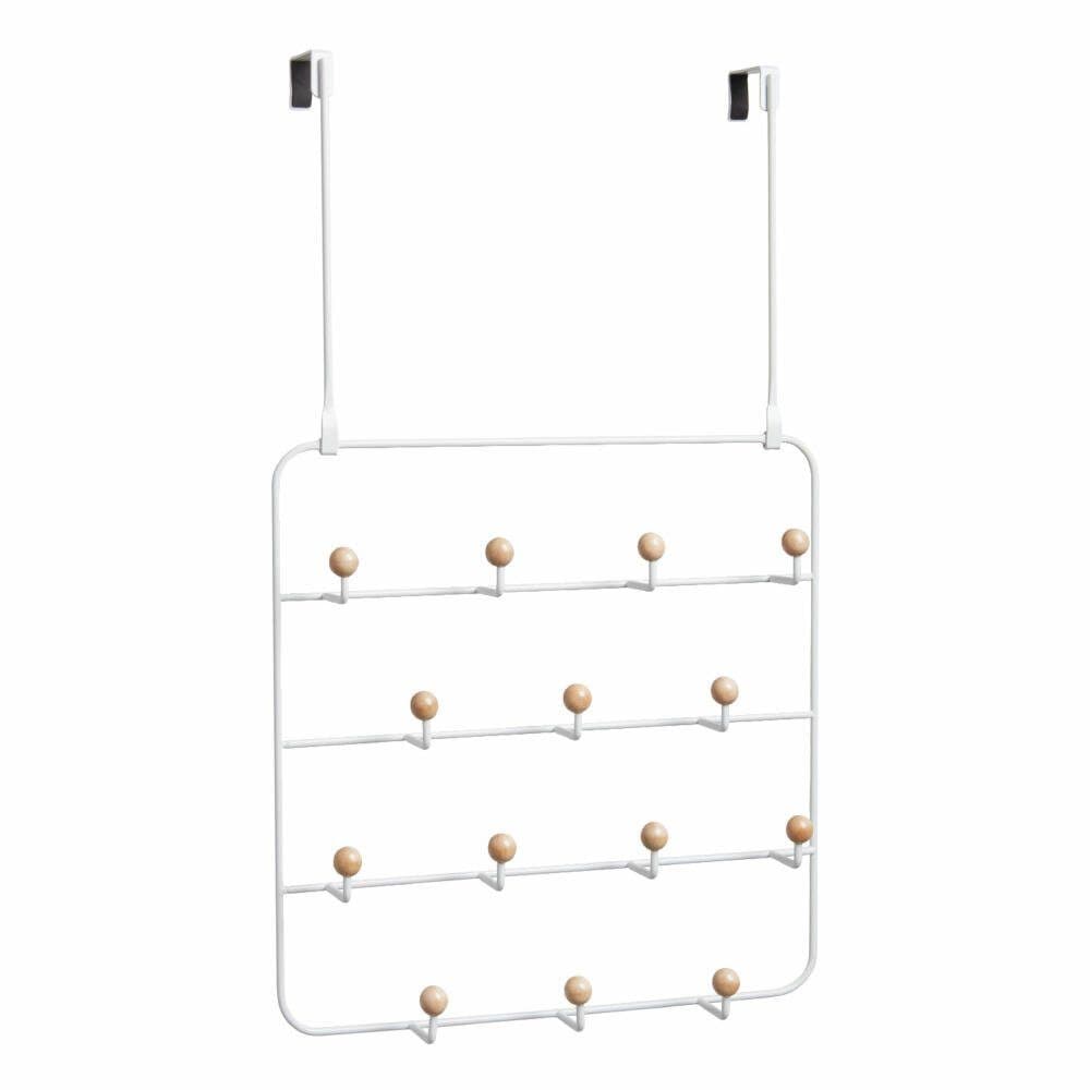 Umbra Türgarderobe Estique, aus Metall, Weiß