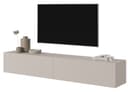 Selsey TV-Schrank VELDIO Hängeboard geriffelt Push-to-Open Matt-Optik Bild 2