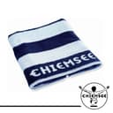 Chiemsee Handtücher 100% Baumwolle Frottier Blau Gestreift Logo Bild 2