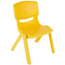BIECO Kinderstuhl Gelb Stapelbar & Kippsicher Bis 80 kg Bild 2