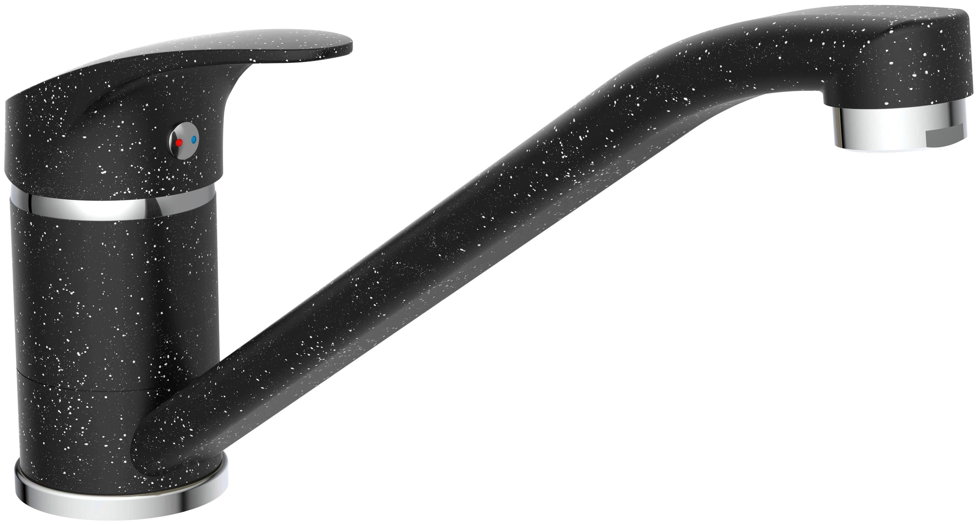 EISL GRANIT Spültischarmatur Schwarz 360° Schwenkbar - Bild 2
