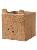 vertbaudet Aufbewahrungsbox Bär Kinderzimmer Teddyfleece Braun Bild 2