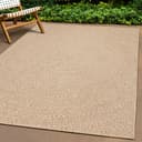 THE CARPET Kansas Teppich Jute-Look Beige Outdoor Indoor Bild 2