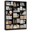 Homfa Bücherregal 188cm Standregal Büroregal Bücherschrank, 17 Fächer, 149x23,5x188cm Bild 2