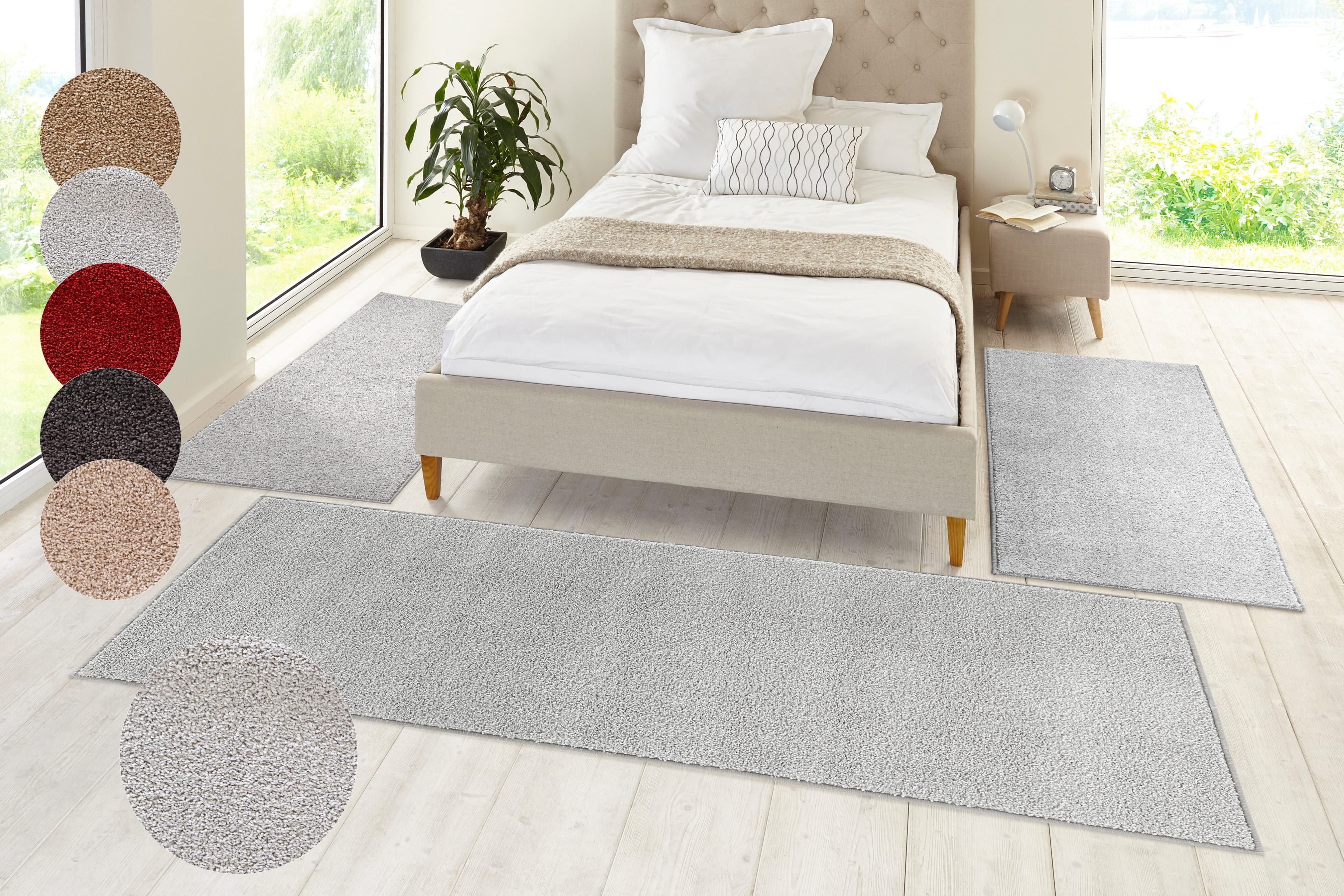 HANSE HOME Pure 100 Bettumrandung Grau 13mm Polypropylen - Bild 2