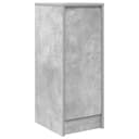 vidaXL Sideboard Betongrau Holzwerkstoff 1 Tür Flexibler Einbau Bild 2