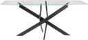 OTTO home Esstisch Kairi Glastischplatte Metallgestell Bild 2