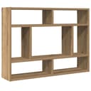 vidaXL Wandregal Artisan-Eiche Holzwerkstoff Modern Bild 2
