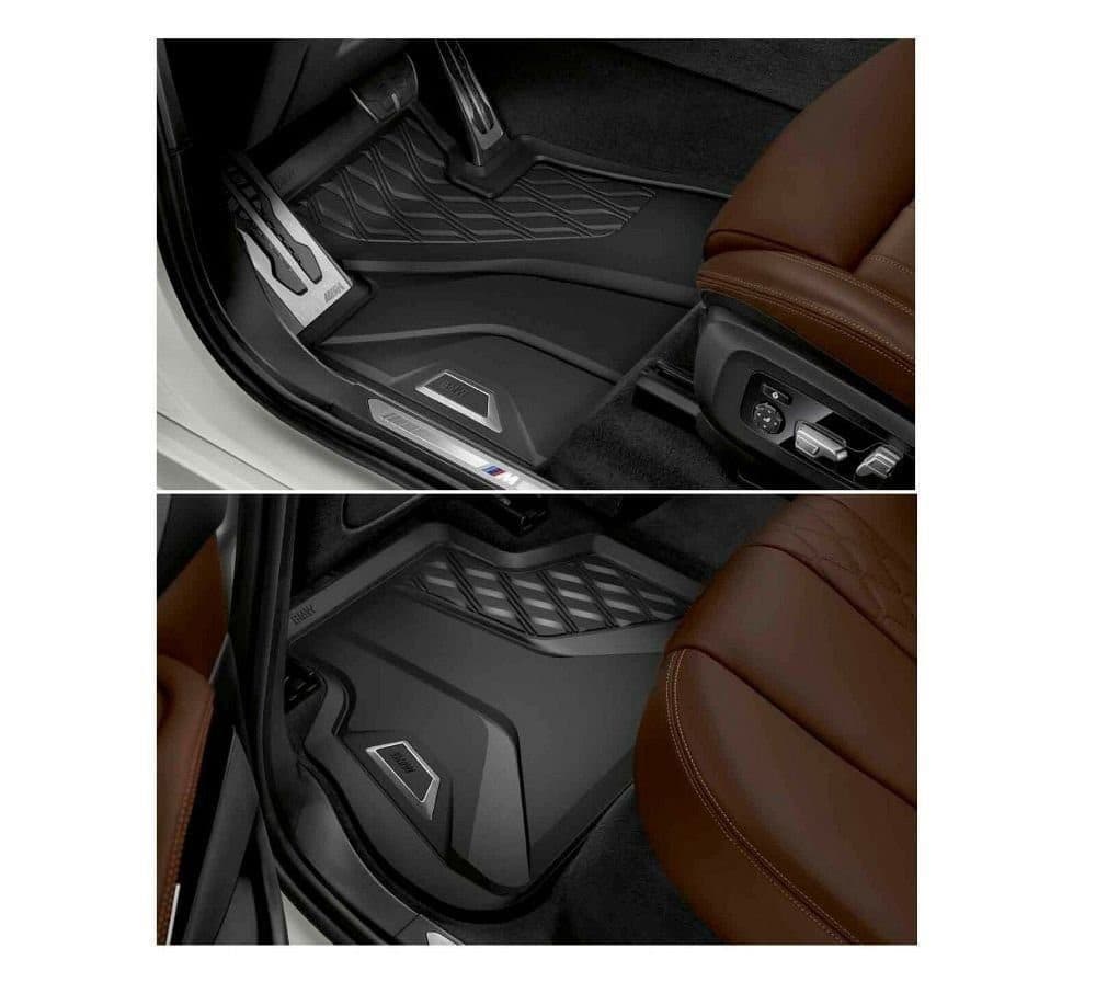 BMW Fußmatte Original BMW X5 G05 X6 X7 Allwetter Fussmatten Set vorne & hinten