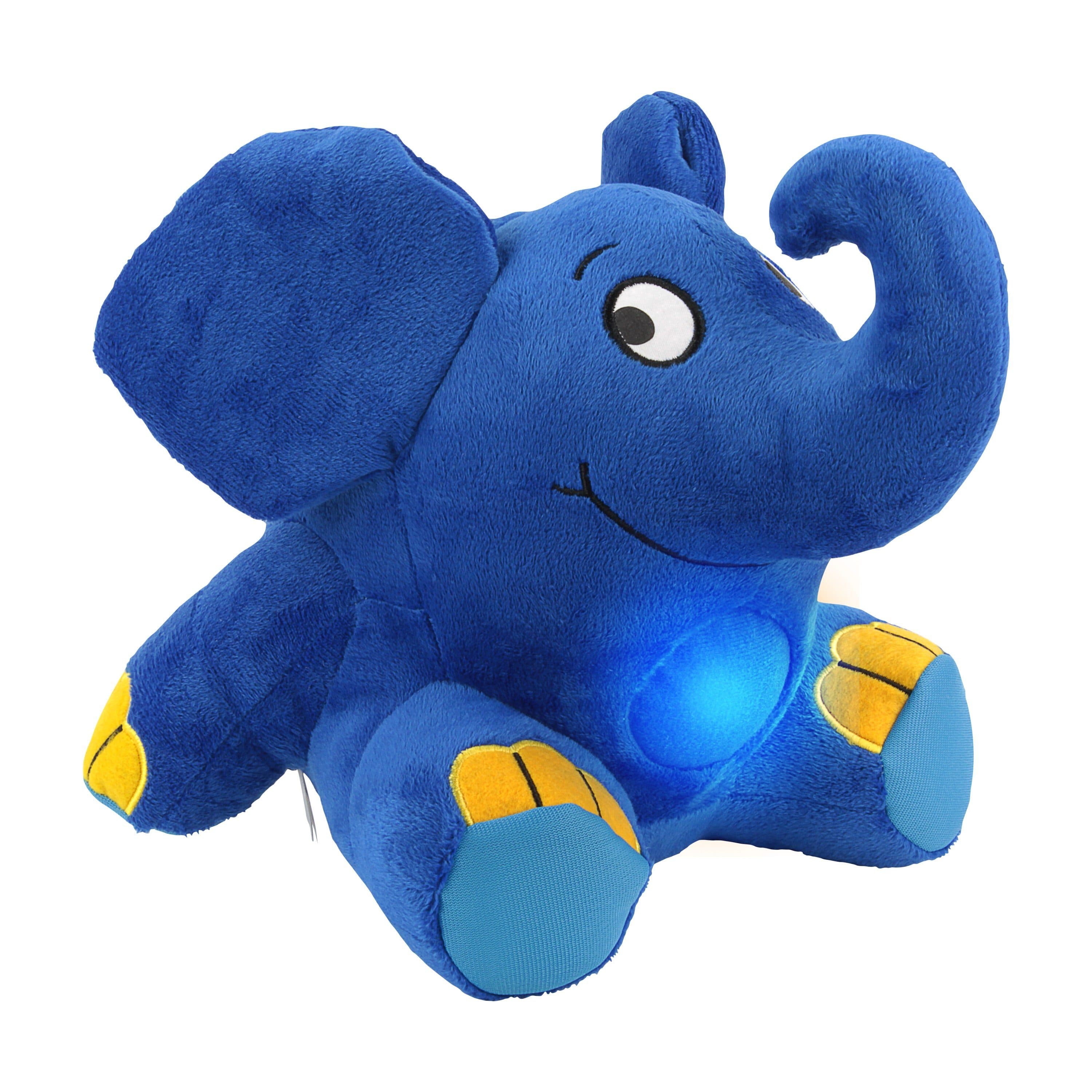 Blaues Elefanten-Nachtlicht Kuscheltier - Bild 2