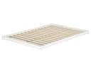 ERST-HOLZ Massivholzbett Bodenbett Kiefer Massiv Weiß 140 x 200 cm Bild 2