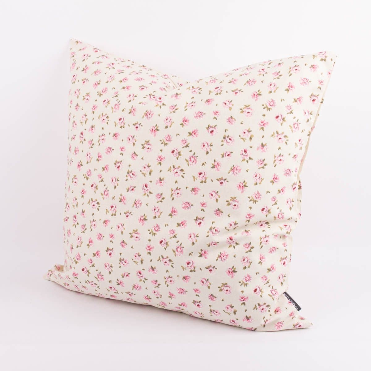 SCHÖNER LEBEN. Dekokissen Kissenhülle Classic Little Rose Ecru Rosa - Bild 2