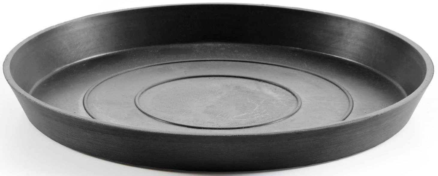 ECOPOTS Blumentopfuntersetzer ROUND SAUCER Dunkelgrau - Bild 2