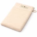 Casa Colori Waschlappen Uni Beige 100% Baumwolle Frottier Bild 2