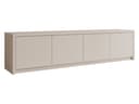 MIRJAN24 TV-Schrank Solid 4D Beige Push to Open Bild 2