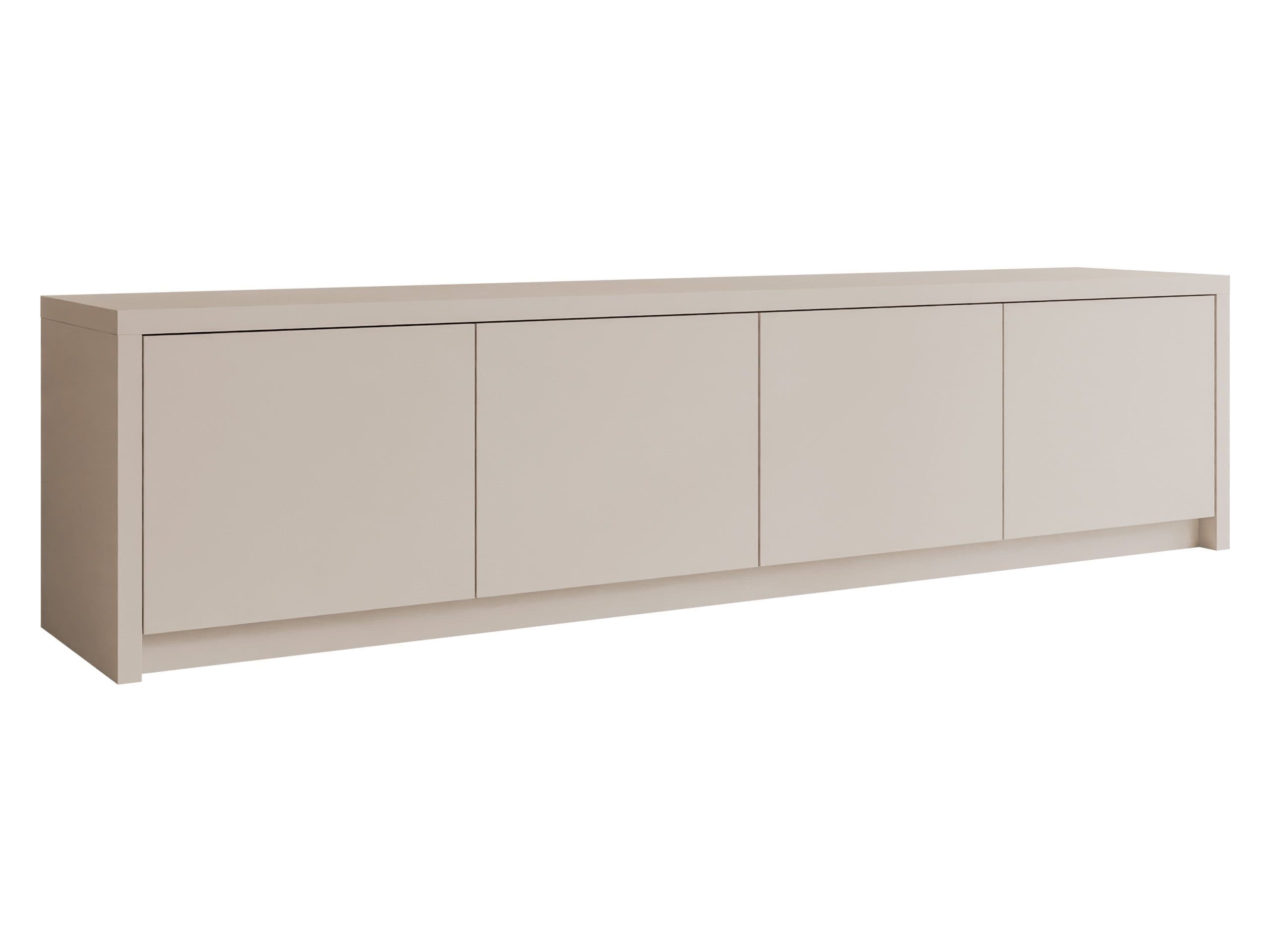 MIRJAN24 TV-Schrank Solid 4D Beige Push to Open - Bild 2