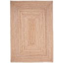 Consilio Concept JUTOS Wohnzimmer Teppich Natur Beige Jute Boho Landhausstil Bild 2