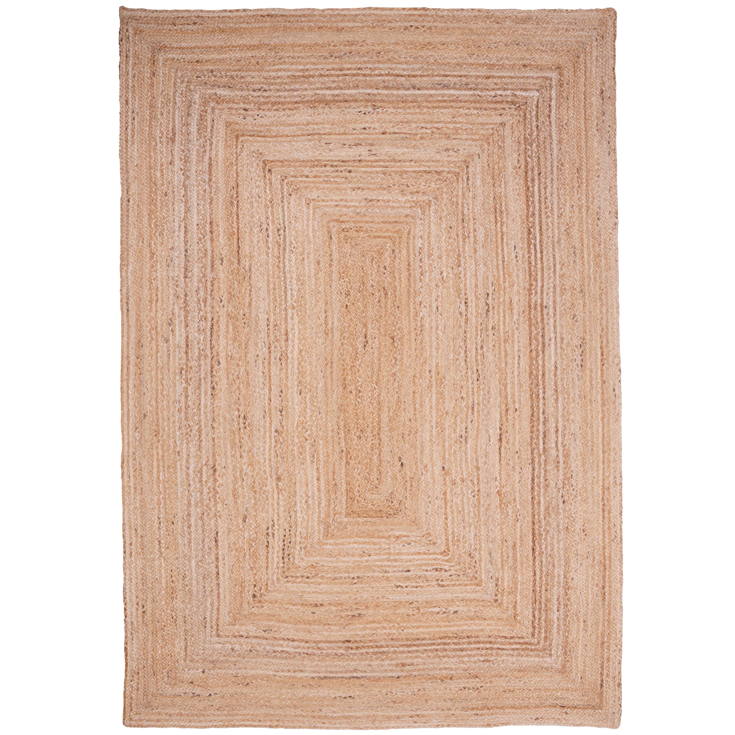 Consilio Concept JUTOS Wohnzimmer Teppich Natur Beige Jute Boho Landhausstil - Bild 2