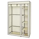 HT Kleiderschrank mit Vliesstoff und Aufhängestange Tragbar Bild 2