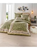 HEINE HOME Bettwäsche Set 135x200 cm Mako-Satin Khaki Bild 2