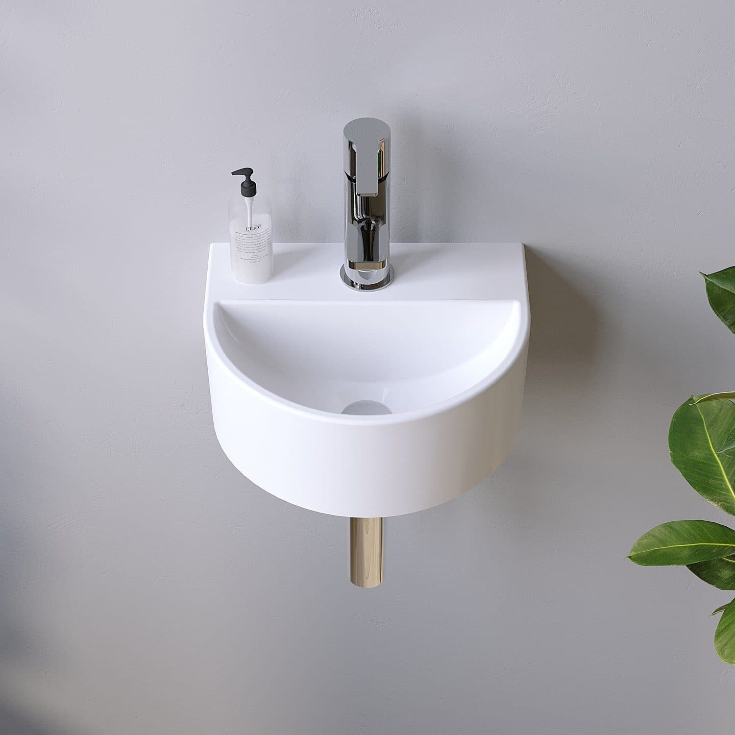 AQUALAVOS Aufsatzwaschbecken Weiß Keramik Modern - Bild 2