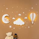 COZYCOLLECTIONS LED Wandleuchte Elefant auf Mond Bild 2