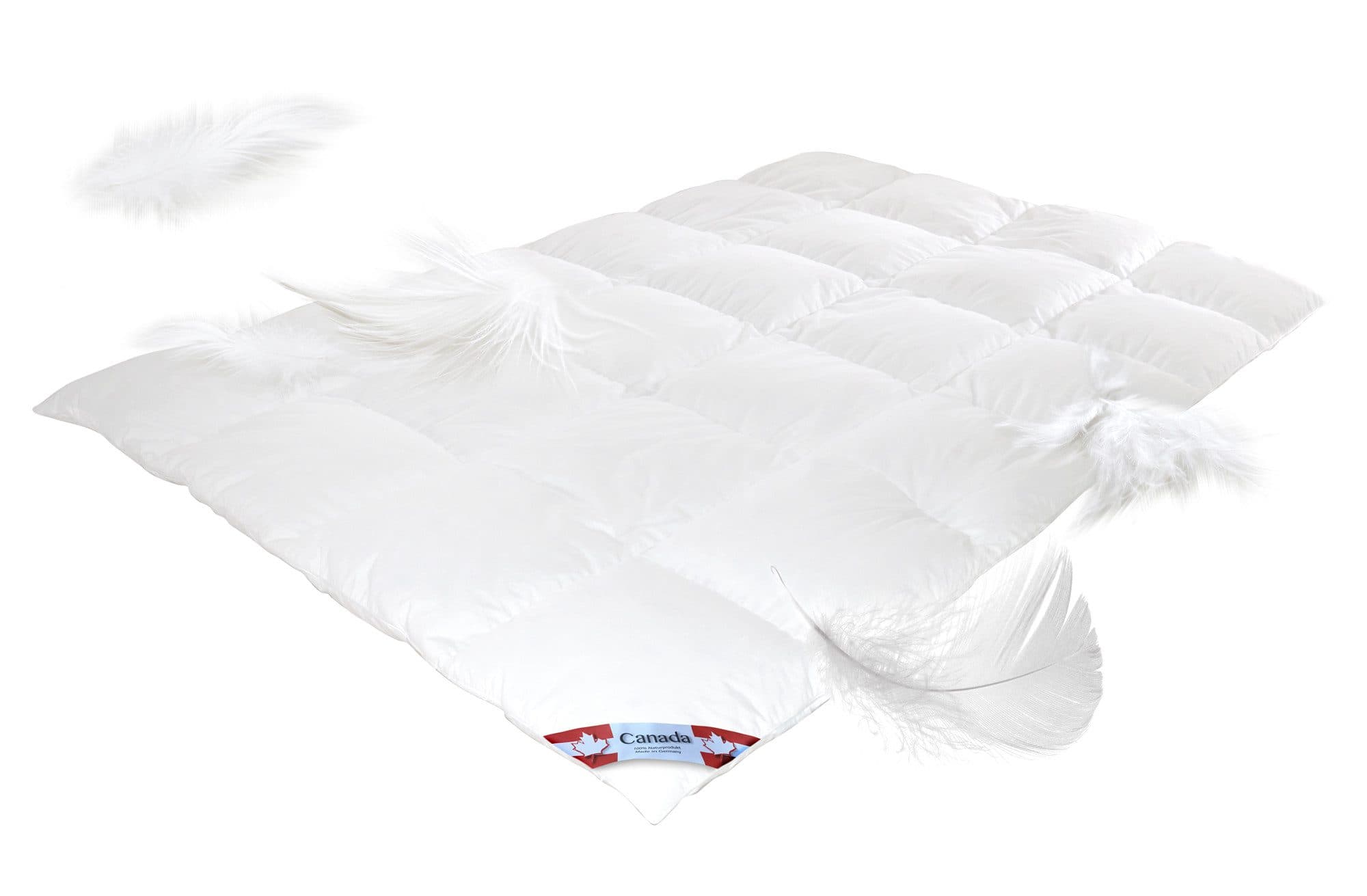 Canada Daunenbettdecke Warm 100% Natur Soft Feeling Federkiele - Bild 2