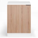 blumfeldt Spülenunterschrank WoodVista mit Griff und MDF-Arbeitsplatte Bild 2