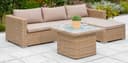 MERXX Veneto Gartenlounge-Set Beige höhenverstellbar Bild 2