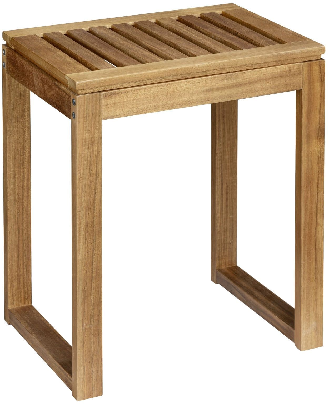 WENKO Badhocker Fondi Akazienholz Badezimmer - Bild 2