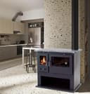 Apex Kaminofen Holzherd 10.5kW Küchenofen mit Herdplatte und Backfach Bild 2