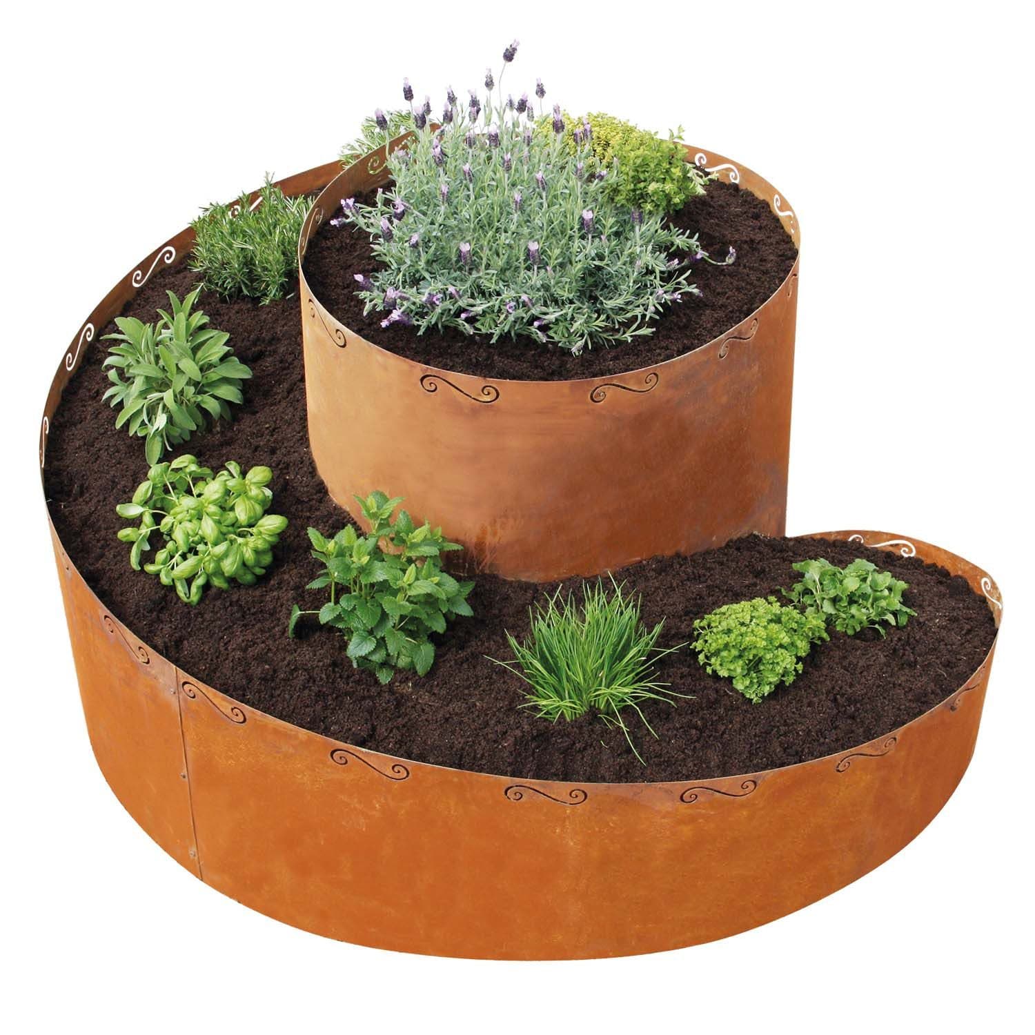 Bellissa Kräuterspirale Corten 130x140x80cm - Bild 2
