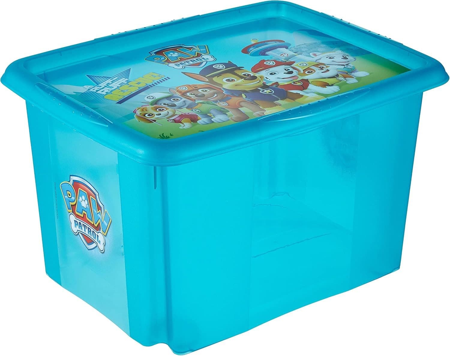 keeeper Aufbewahrungsbox Paw Patrol 30l Blau Transparent - Bild 2
