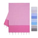 herémood Hamamtuch Rosa 90x170 cm Saunatuch schnelltrocknend Bild 2