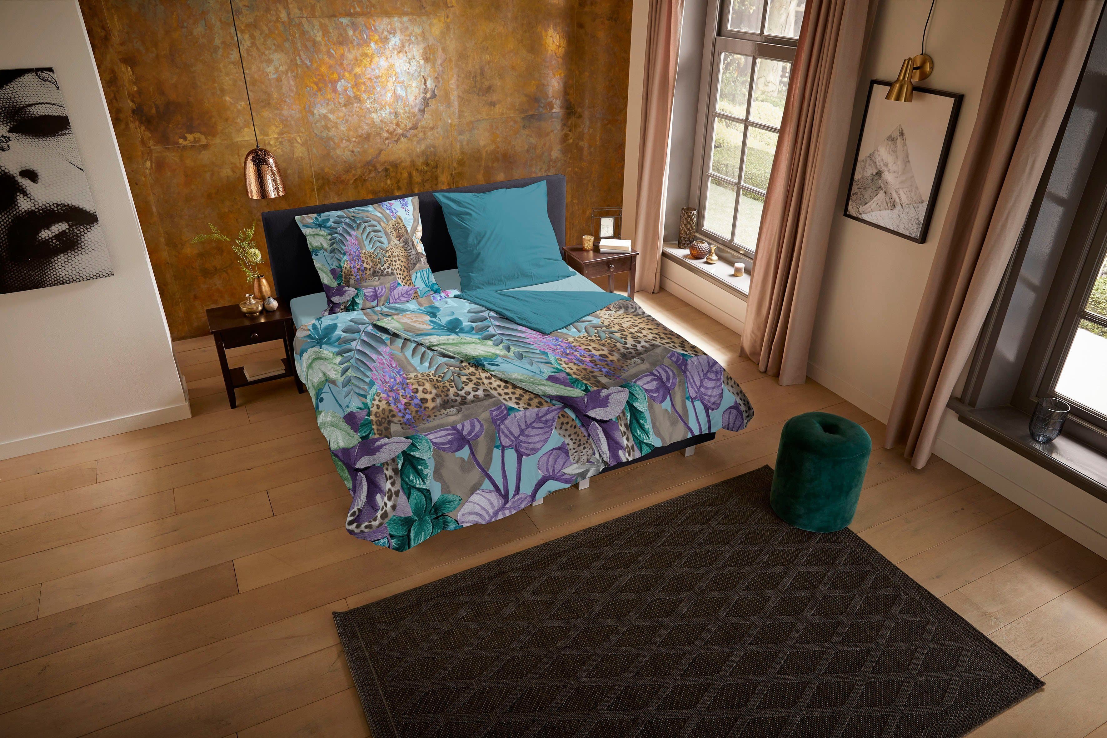 PURE LUXURY COLLECTION Wendebettwäsche Nani Bunt Leoparden-Motiv - Bild 2