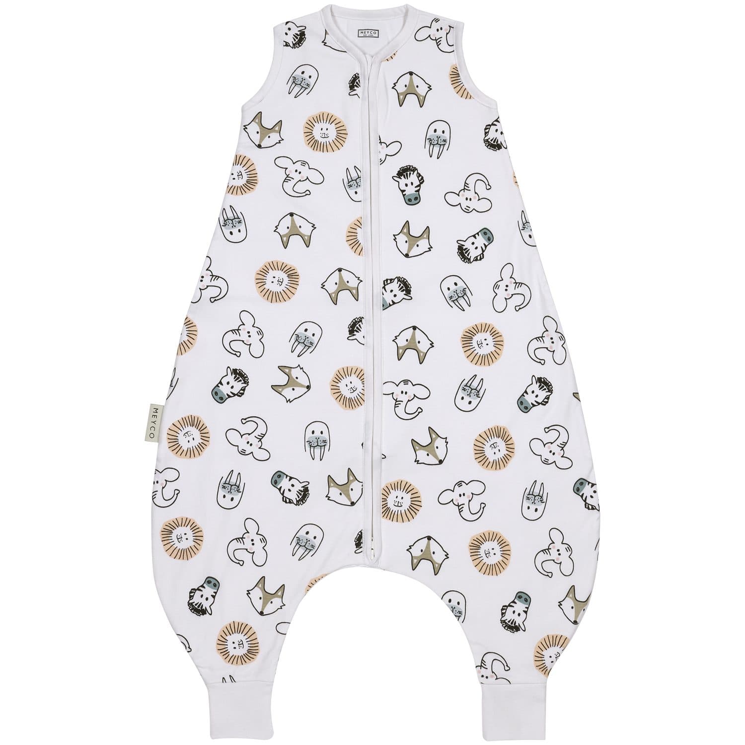 Meyco Baby Babyschlafsack Animal Multicolour 100% Baumwolle