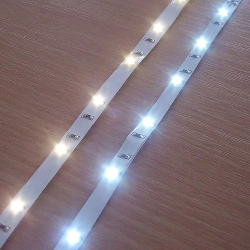 Nipach LED Stripe BI11301 Lichtstreifen 30er Kaltweiß 1m Batteriebetrieb
